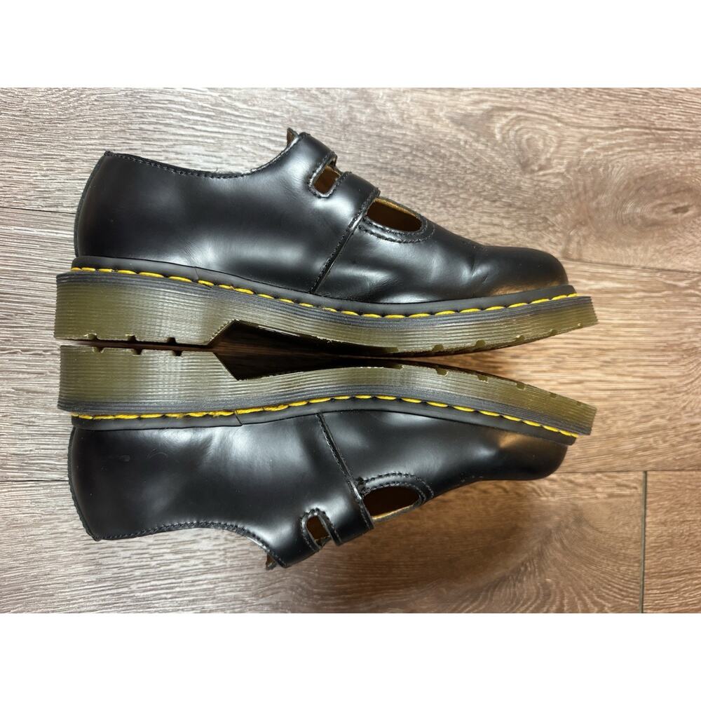 Dr. Martens 12916 Shoes Womens Size 7 Leather Double Strap Mary Jane Flats - Picture 8 of 13